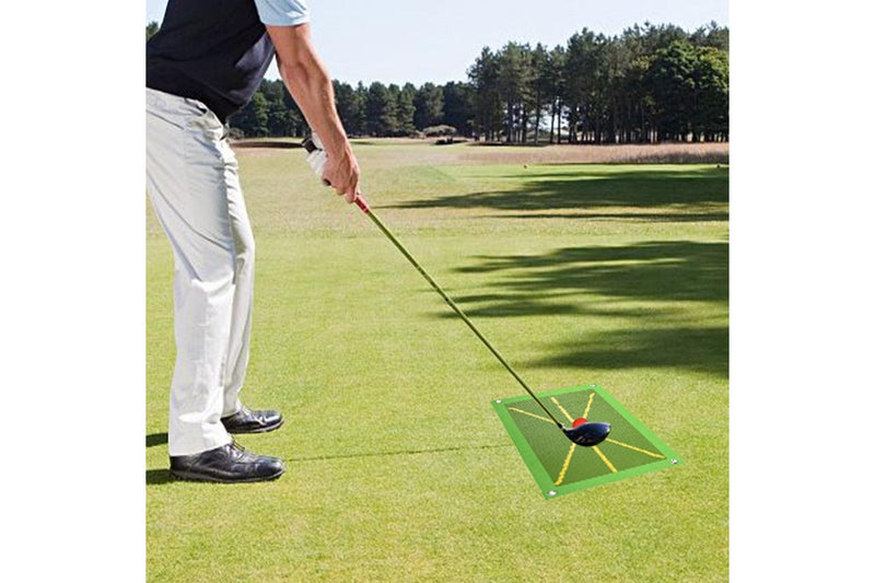 Golf Training Hitting Mat Swing Detection Batting Mat Golf Training Aid