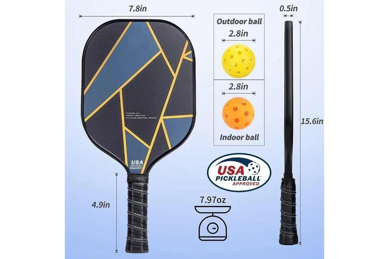 Lightning Pickleball Paddles and Ball Set