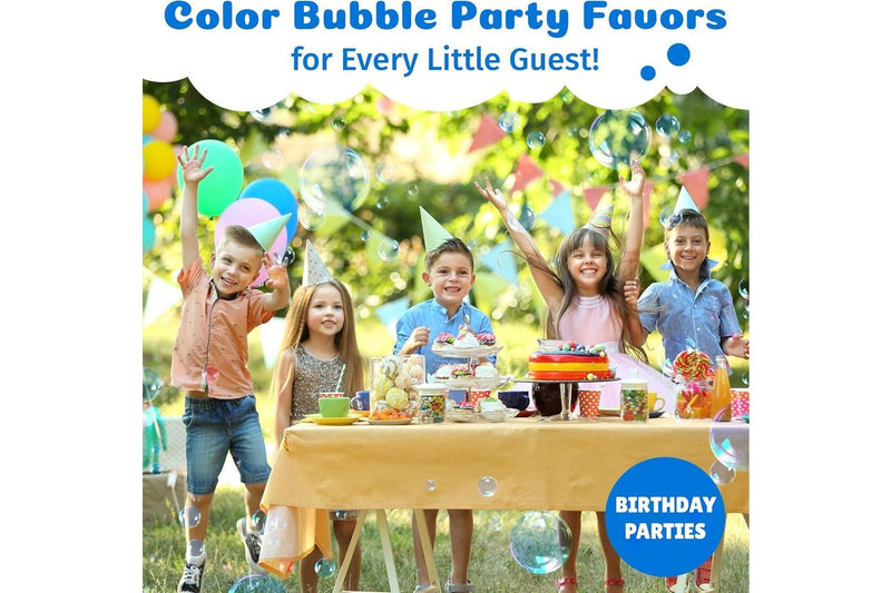 WOWmazing: Giant Bubbles - Poppin Colorz - Color Bubbles (Blazin Blue 8 Pack)