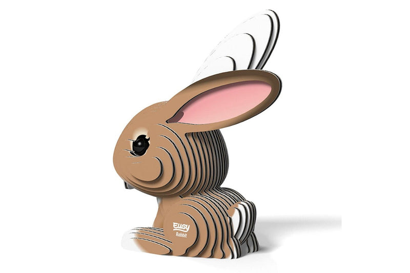 Eugy: Rabbit - 3D Cardboard Model