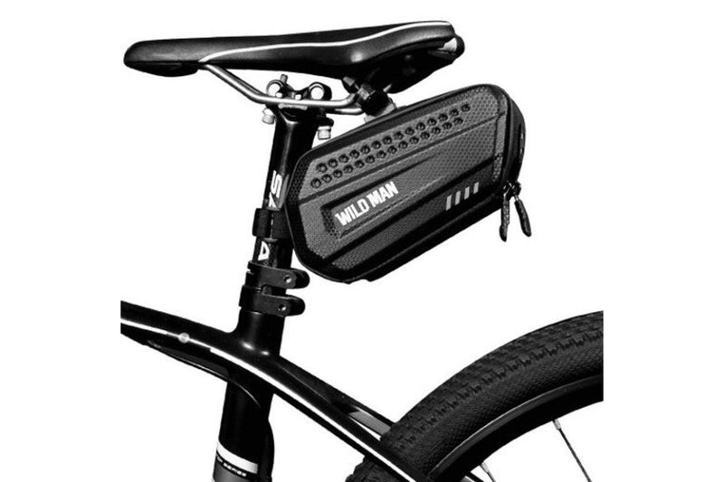 Es7 After The End Of Mountain Bicycle Saddle Package Hard Road Riding Bike Tail Bag Packet Black - Standard