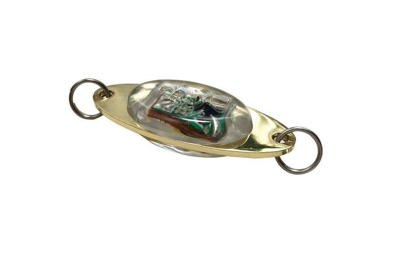 Metal Glowing Led Fish Lure For Underwater Fishing