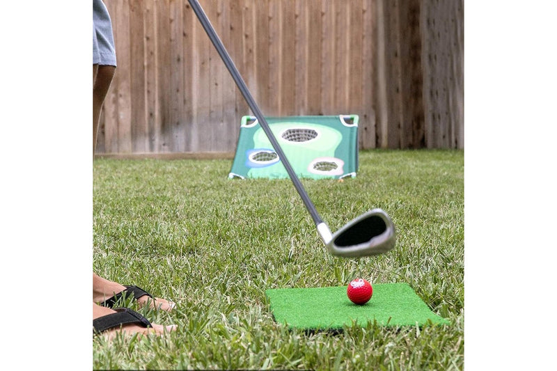 Portable Golf Cornhole Chipping Game Set Golf Ball Target Net Golf Training Accessories