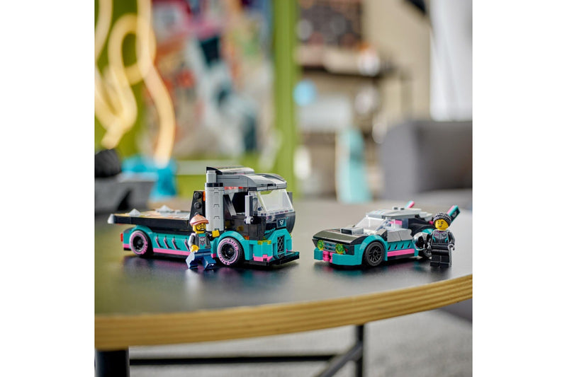 LEGO City: Race Car and Car Carrier Truck - (60406)