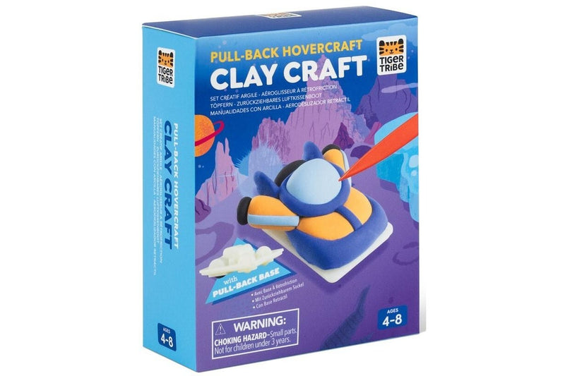 Tiger Tribe: Clay Craft - Pull Back Hovercraft