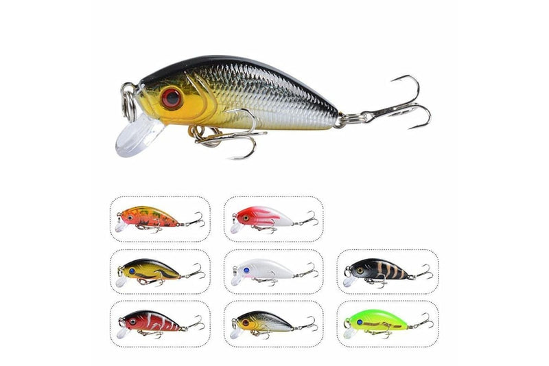 Pack Of 5 5cm 3.6g Bionic Mino Hard Lures