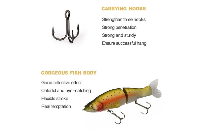 135mm Slow Sinking Bionic Fishing Lure