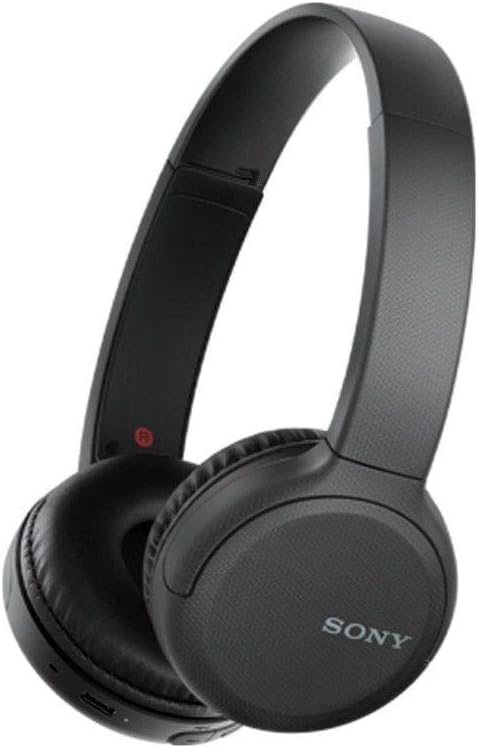 Sony WH-CH510 Wireless On-Ear Headphones, Black (WHCH510/B) (International Version)