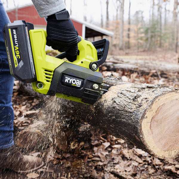 Ryobi 36V HP™ Brushless 12” (30cm) Top Handle Chainsaw – Tool Only