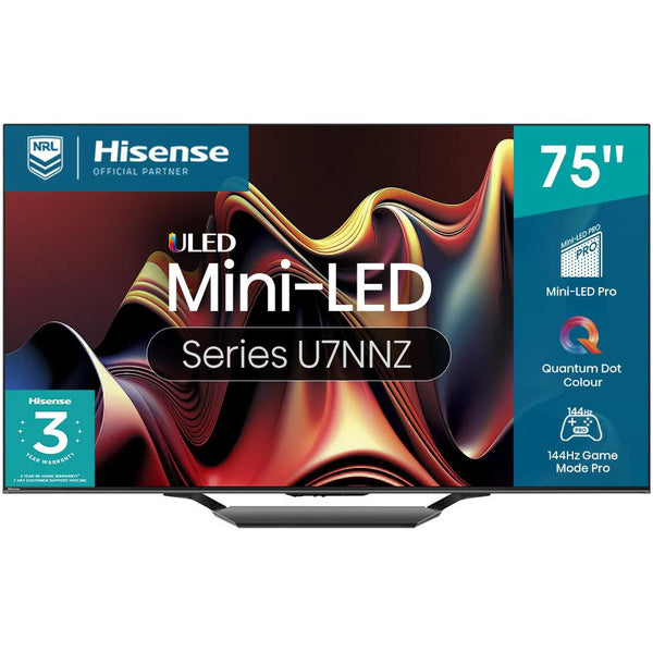 Hisense 75" U7NNZ ULED Mini-LED 4K Smart TV