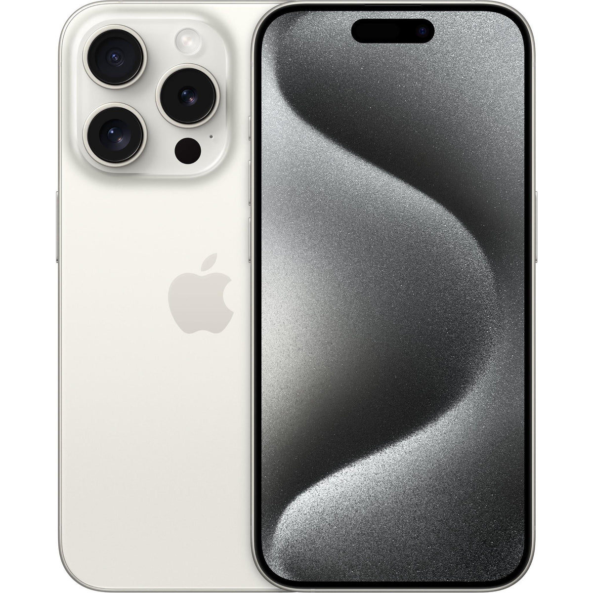 Apple iPhone 15 Pro 256GB (White Titanium) [~Refurbished: Excellent]