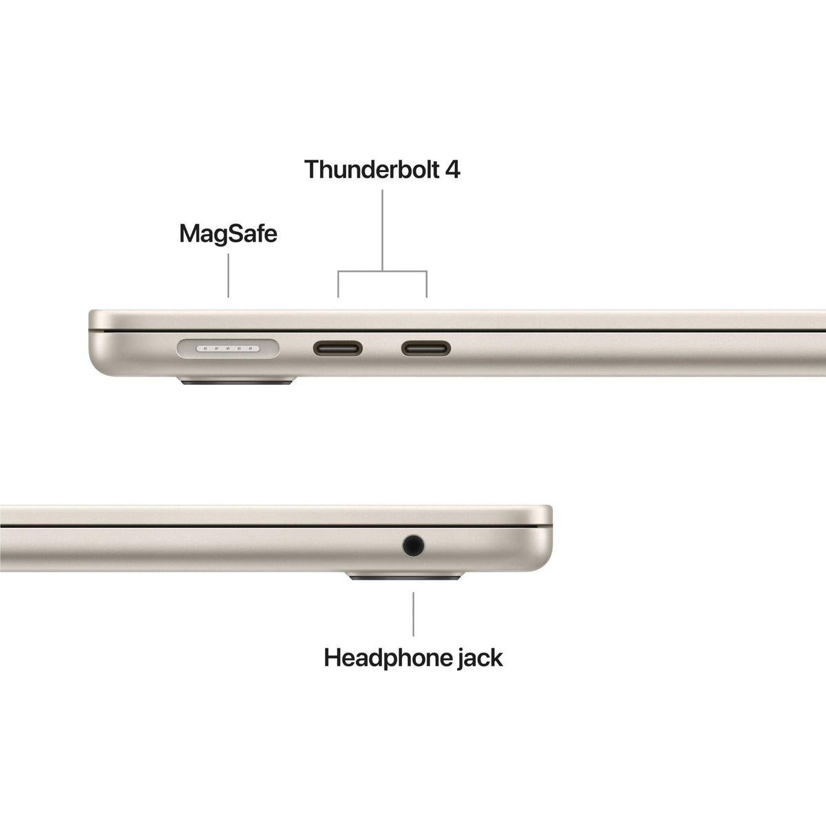 Apple MacBook Air 13-inch with M5 Chip, 512GB/16GB (Starlight)