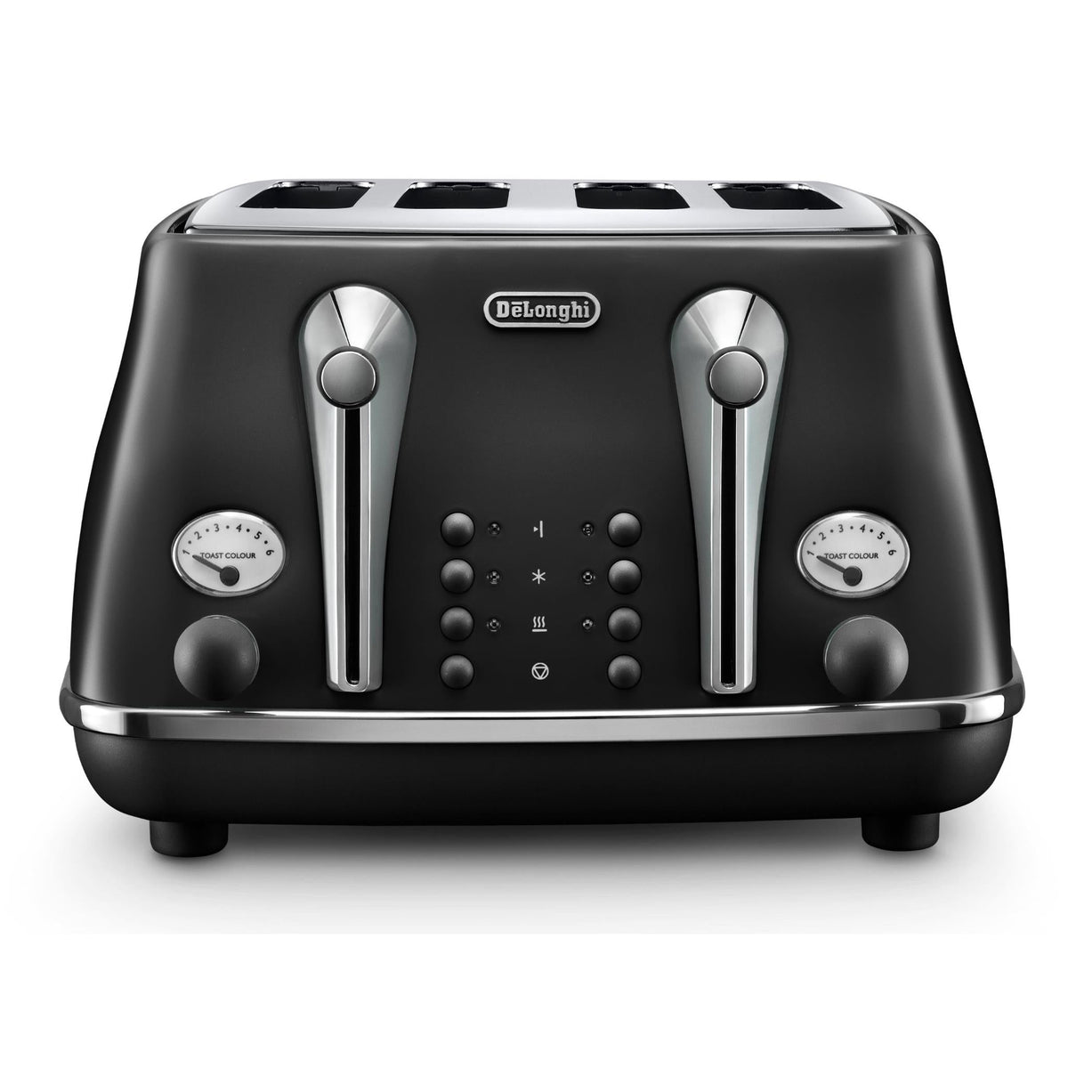 Delonghi Icona Capitals 4 Slice Toaster Yellow