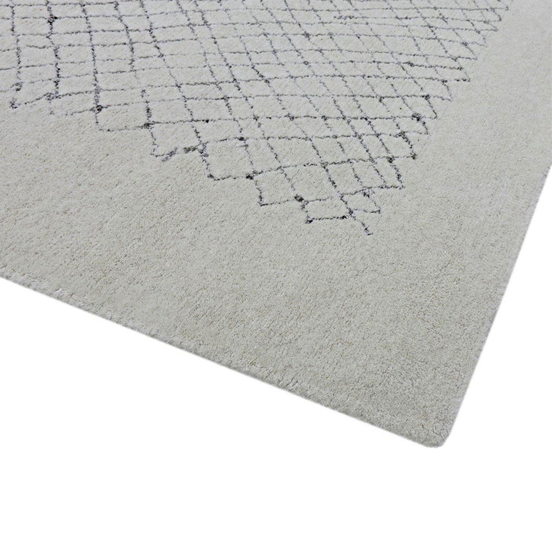Rug White Silver - 1.6m x 2.3m