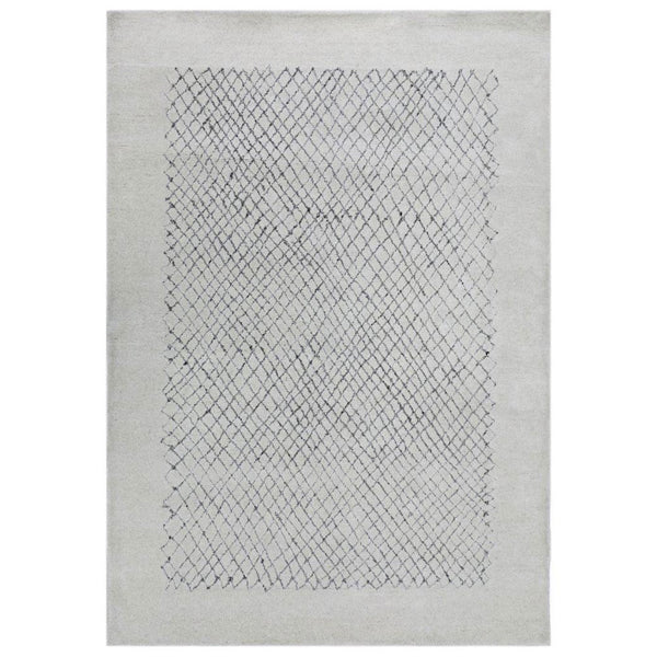 Rug White Silver - 2m x 3m