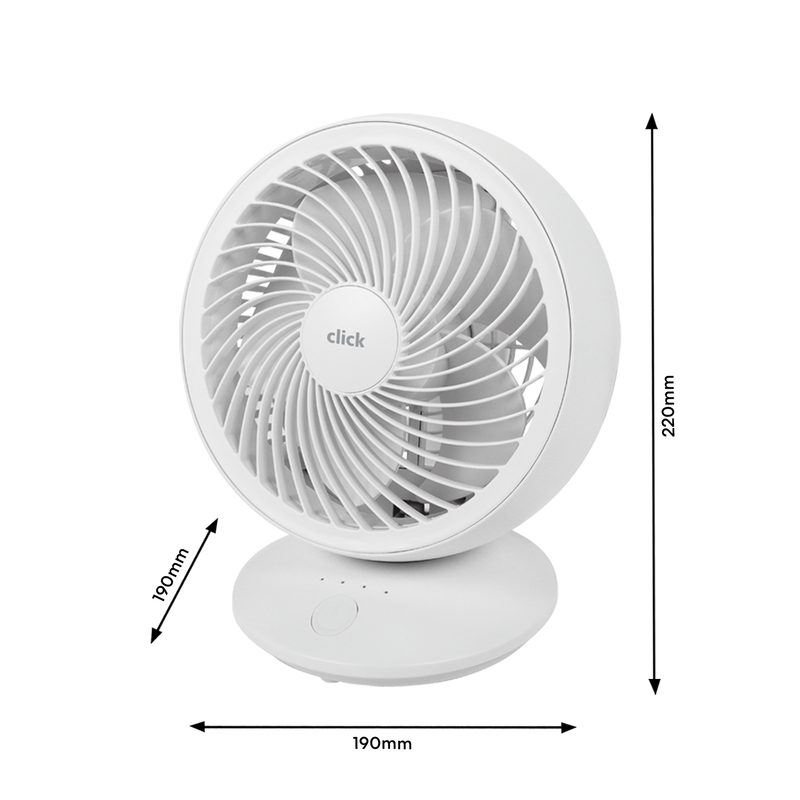 Click 15cm Personal Fan