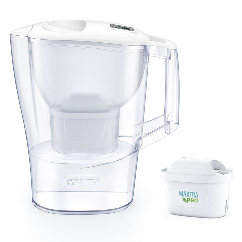 BRITA Water Filter Jug Aluna 2.4L - White