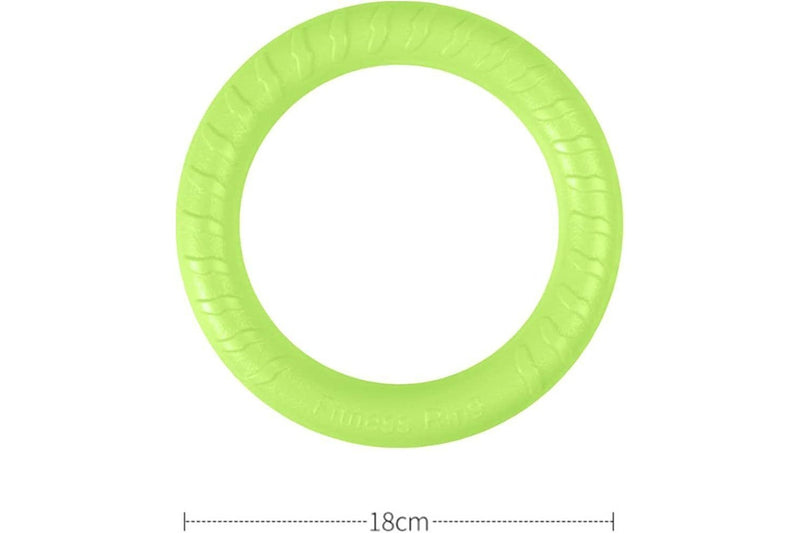 Medium 20cm Lightweight Dog Toy Chew Durable Floating Training Ring for Chewers Pet