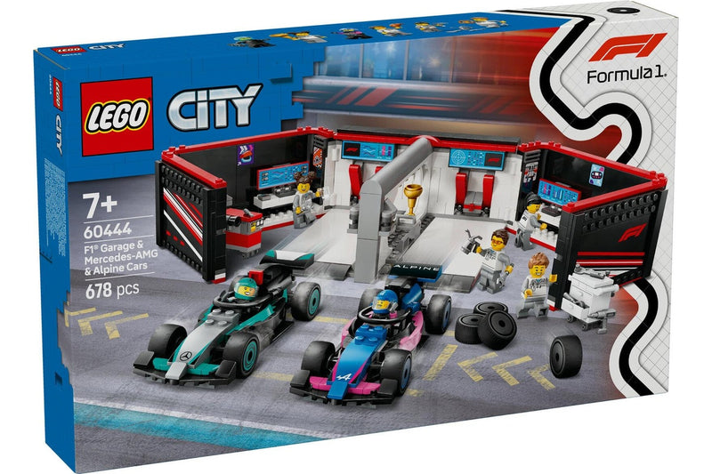 LEGO City: F1 Garage & Mercedes-AMG & Alpine Cars - (60444)