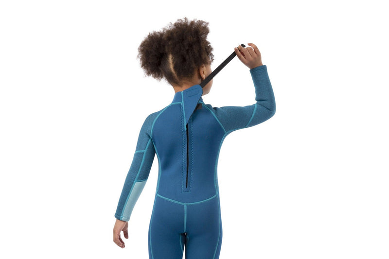 Trespass Childrens/Kids Lillian Wetsuit (Cosmic Blue Marl) (3-4 Years)