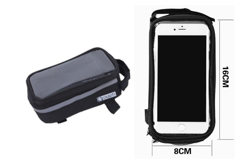 Waterproof Bike Phone Display Saddle Tube Bag Case Bicycle Mobile Mount B-SOUL