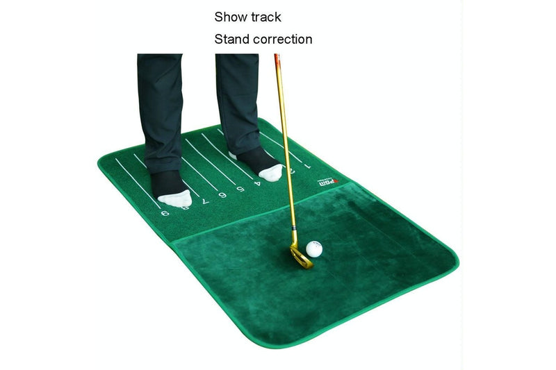 Djd037 Golf Chipping Test Practice Mat Show Ball Trajectory Indoor Trainer