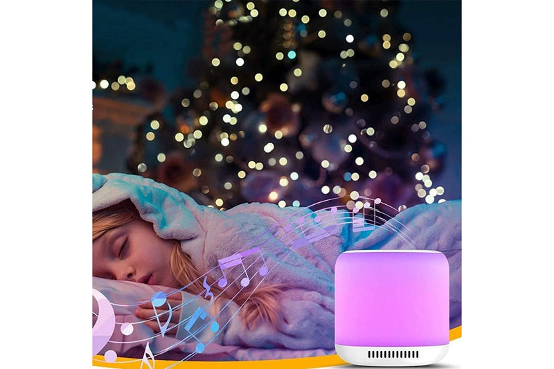 Portable White Noise Sound Machine for Baby Kids Adults Rechargeable Lullaby Machine with Night Light Sleeping Aid