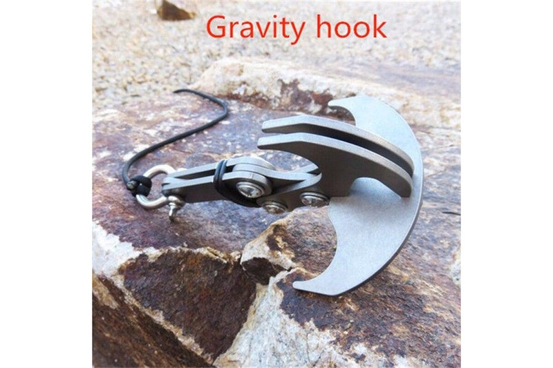 Large Size Stainless Steel Gravity Hook - Standard