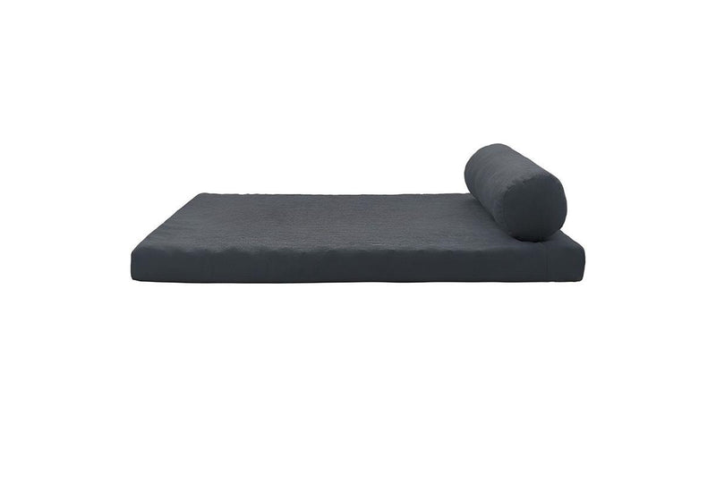 Sponge Pet Pad With Headrest - Grey (L)