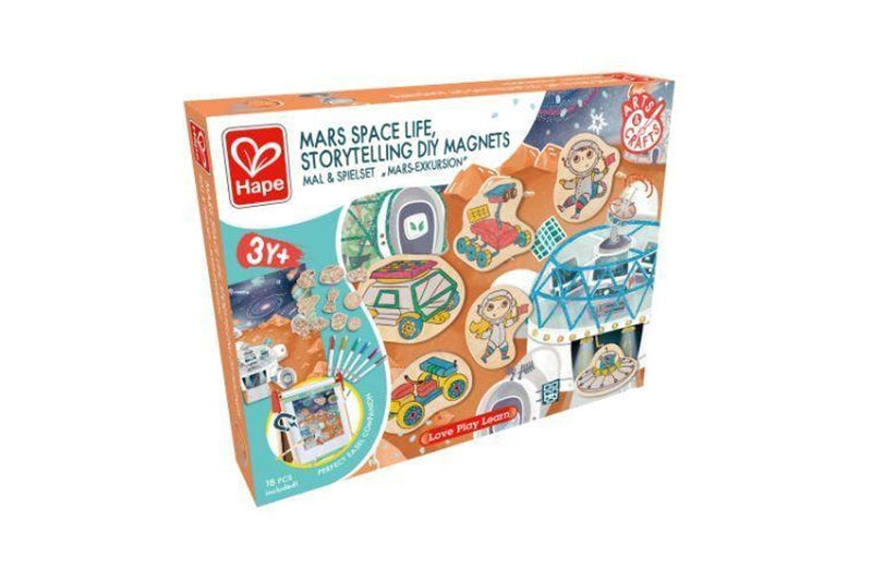 Hape: Storytelling DIY Magnets Mars Space Life