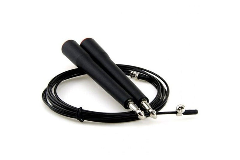 Plastic Skipping Rope Black - Standard - Set Of 1