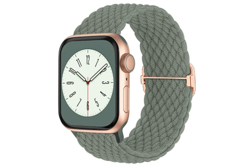 Adjustable Braided Loop Nylon Strap Compatible with Apple Watch Style 2