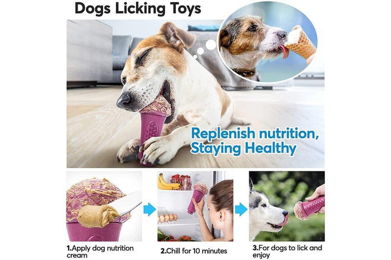 Durable Non-toxic Teeth Cleaning Treat Dispensing Dog Toy For Aggressive Chewers