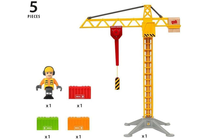 BRIO: World - Light Up Construction Crane