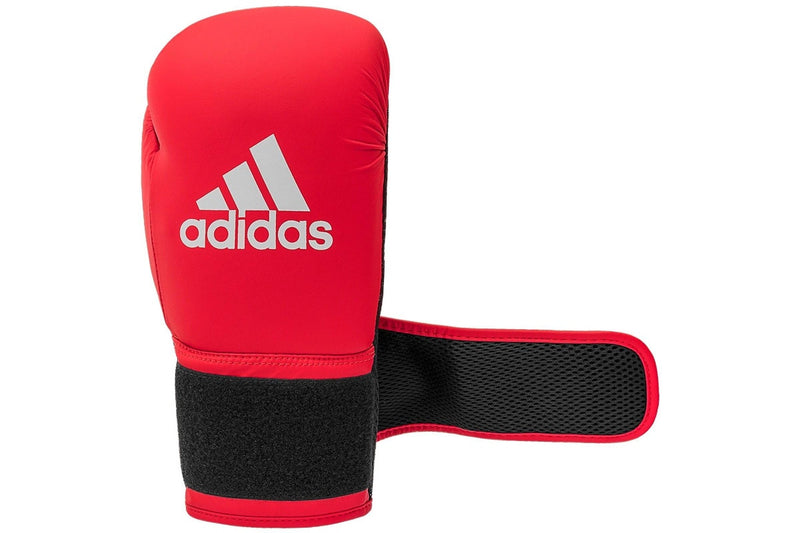 Adidas Hybrid 25 Boxing Gloves - Red / White - 12oz