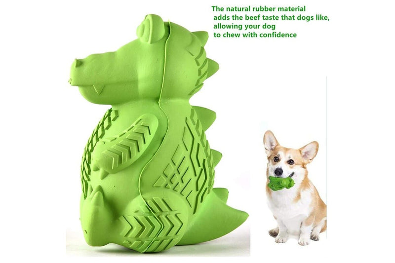 Eco-friendly Natural Rubber Anti-biting Food Dispensing Dog Toys For Medium And Large Dogs