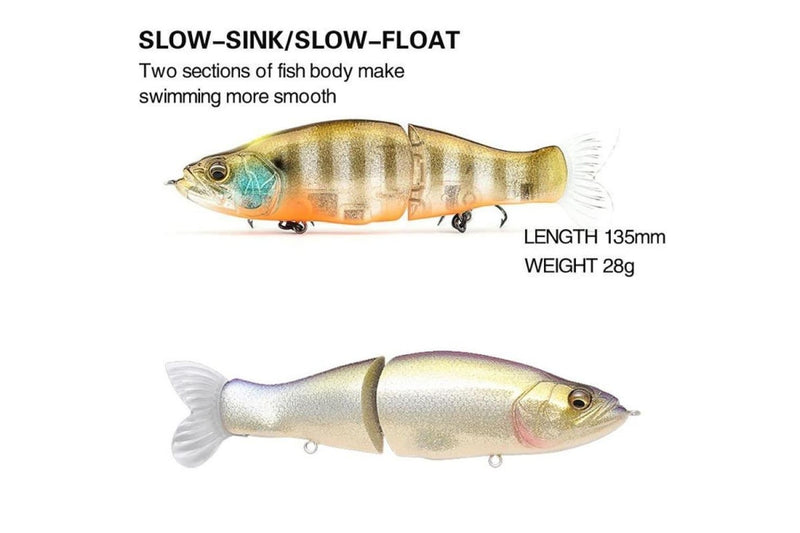 135mm Slow Sinking Bionic Fishing Lure