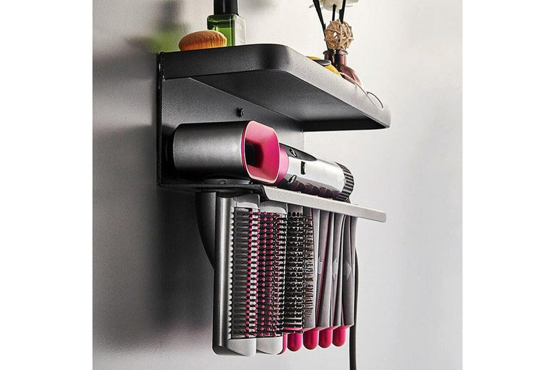 Wall Mounted Storage Holder for Dyson Airwrap Curling Iron Bracket Stand