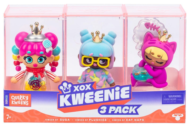 XOX Kweenie: Quirky Kweens (3-Pack) - Orange