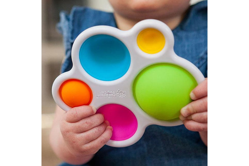 Fat Brain Toys: Dimpl - Colourful Sensory Toy