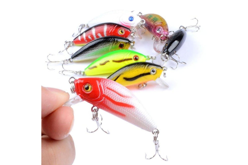 Pack Of 5 5cm 3.6g Bionic Mino Hard Lures