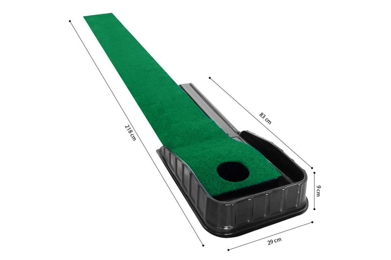 HYPERANGER Indoor Golf Putting Green with Auto Ball Return