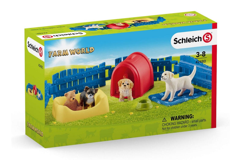 Schleich - Puppy Pen