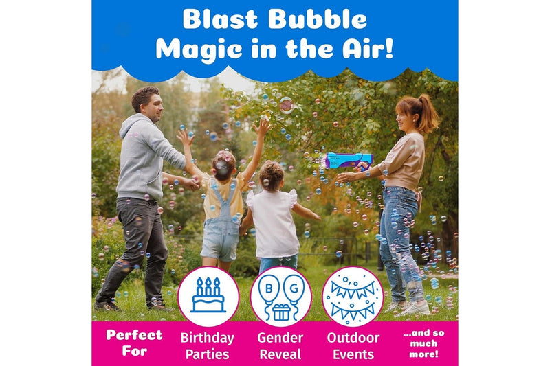 WOWmazing: Giant Bubbles - Poppin Colorz - Spectra Light Up Bubble Blaster