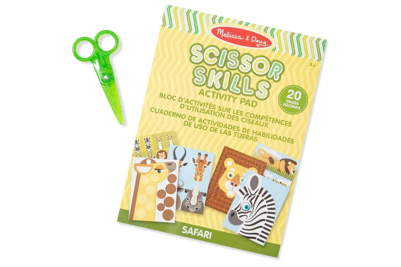 Melissa & Doug: Safari Scissor Skills - Activity Pad