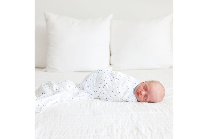Lulujo: Muslin Cotton Swaddle - Star