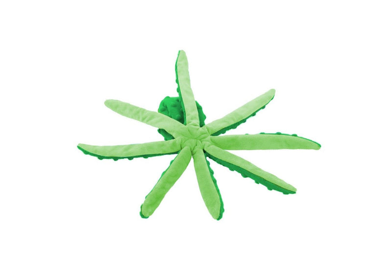 FancyGrab Dog Chew Toys Dog Squeaky Toys Octopus Squeaky Toys For Puppy Green