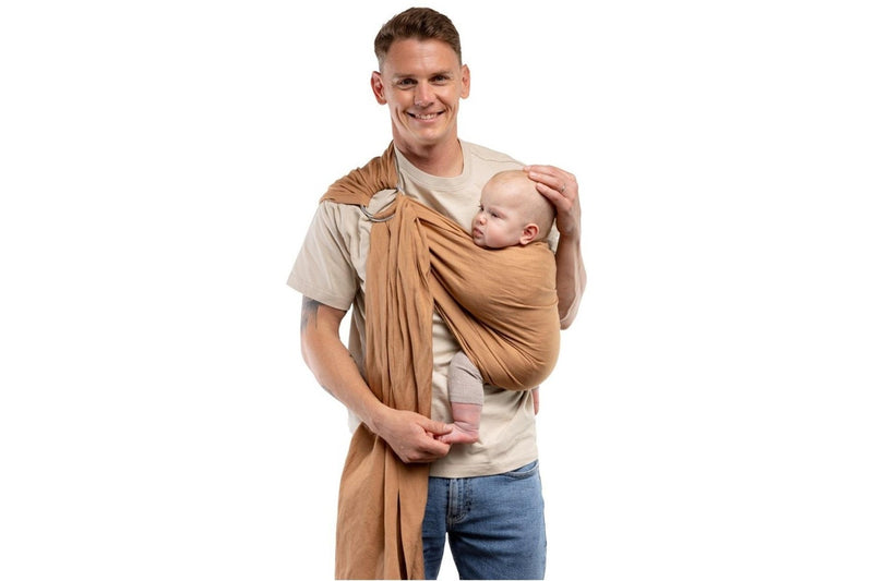 Boba: Linen Ring Sling - Rye