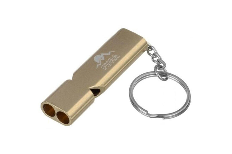 Mini Dual Channels Whistle Golden - Standard