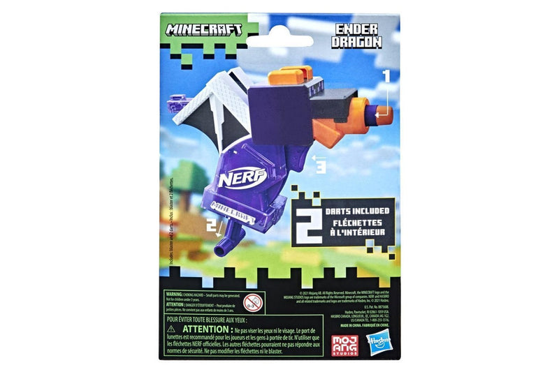 Nerf: Minecraft Microshot Blaster - Ender Dragon